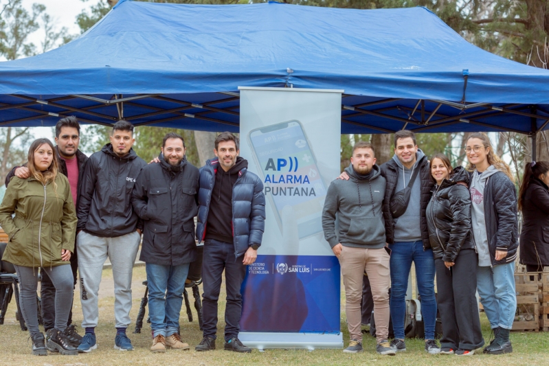 Alarma Puntana y CIPE 4.0 acompañaron el Encuentro de Bandas Cristianas