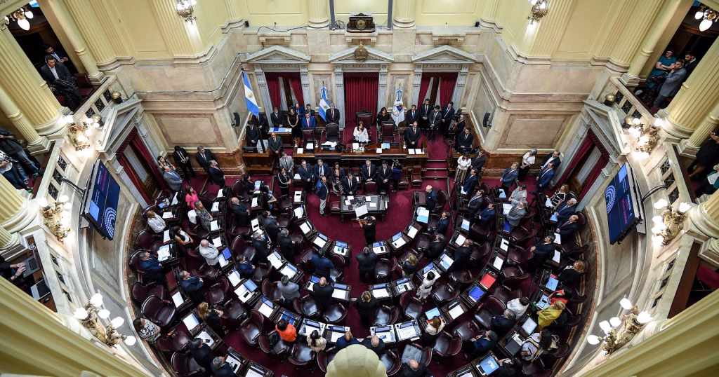 La oposición en el Senado tiene listo un proyecto de ley para limitar los DNU de Javier Milei - imagen destacada