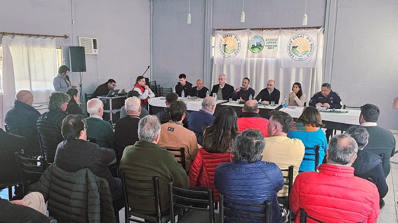 La Ministra de Seguridad provincial se reunió con productores rurales por seguridad en el campo