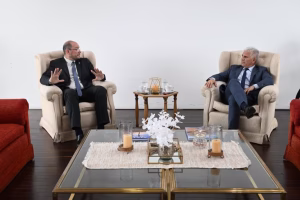 El Rector de la Universidad Nacional de San Luis fue recibido por el Gobernador