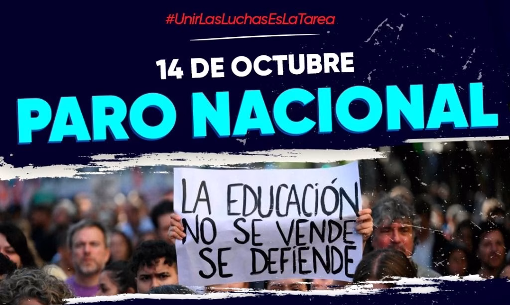 CONADU Histórica anunció un paro nacional para mañana de la docencia universitaria