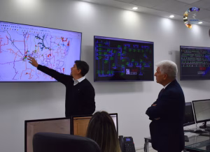 El Gobernador visitó la Estación Transformadora de Edesal