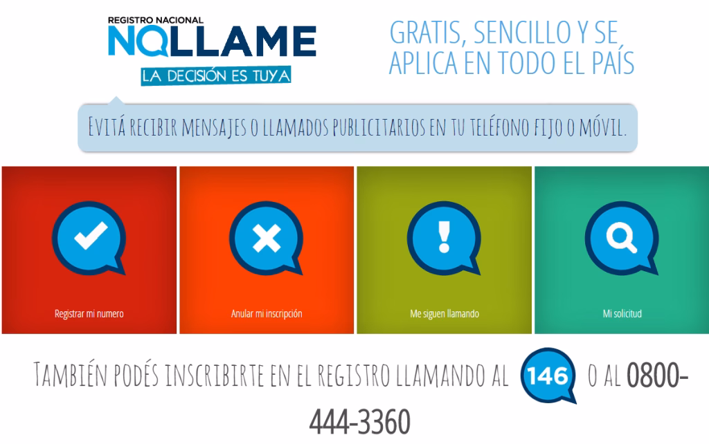 Informaron cómo registrar una línea telefónica para no recibir llamadas publicitarias - imagen destacada