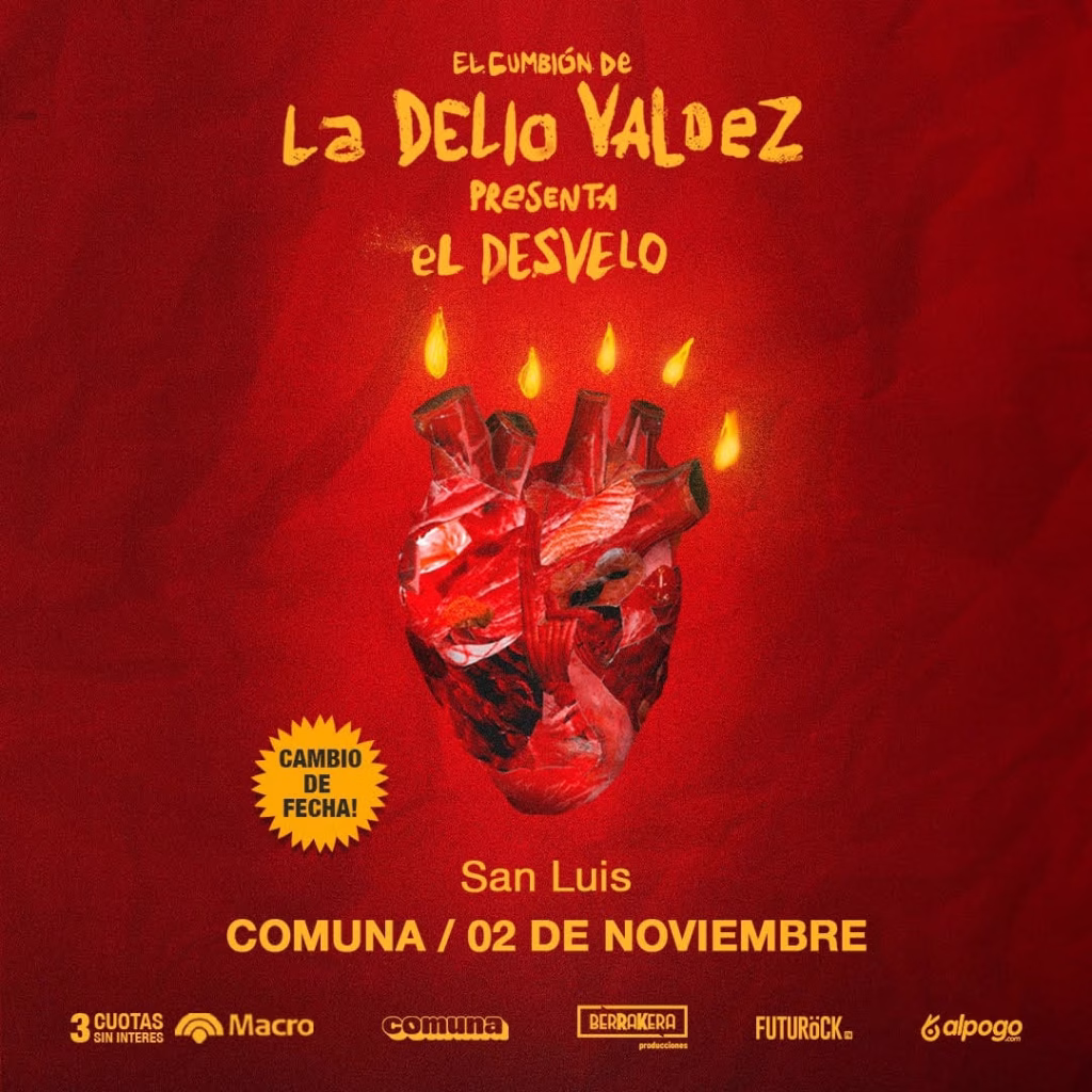 La Delio Valdez presenta “El Desvelo” en San Luis - imagen destacada