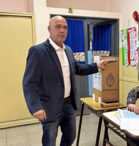 Votó el Presidente Provisional del Senado