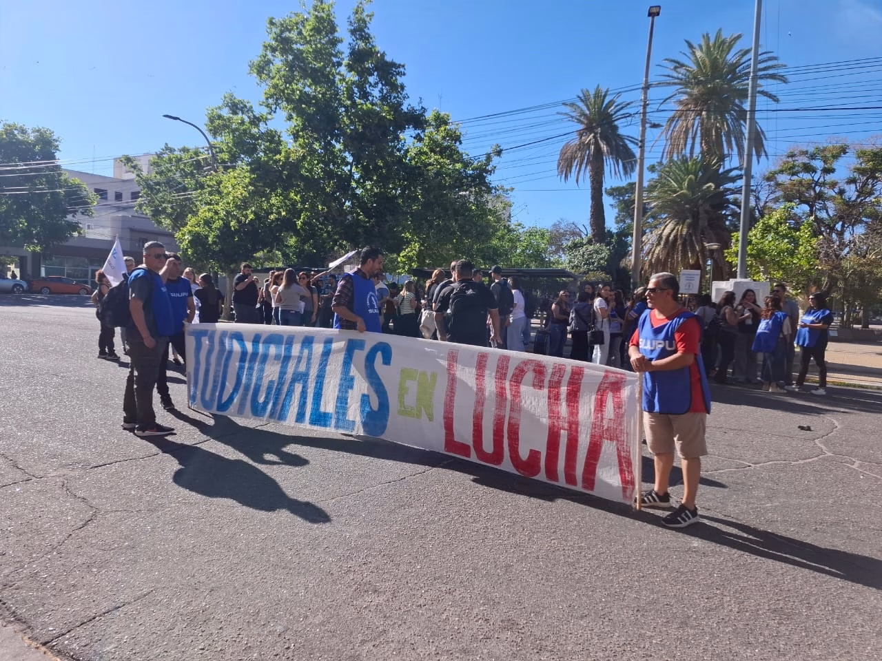 Los empleados judiciales siguen con las medidas de fuerza