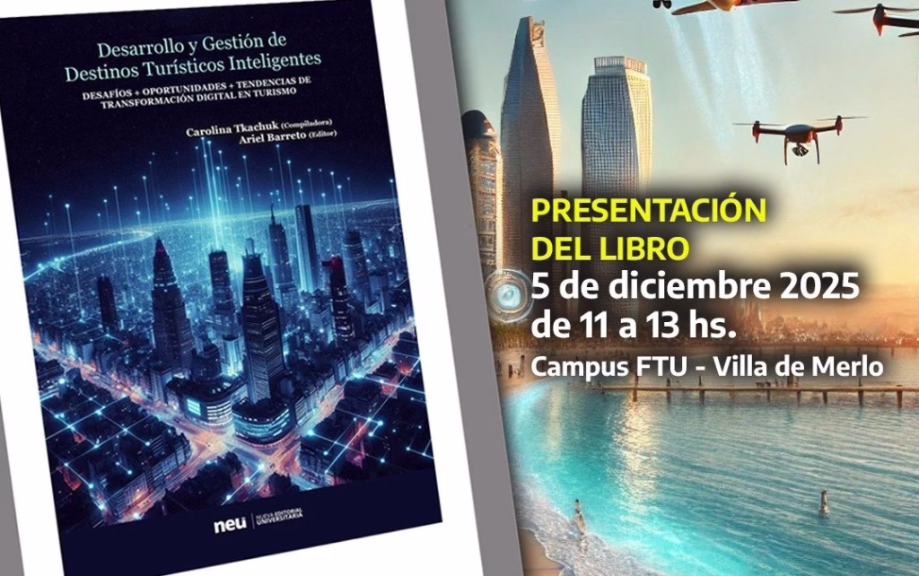 Presentarán en Merlo un libro sobre turismo inteligente - imagen destacada