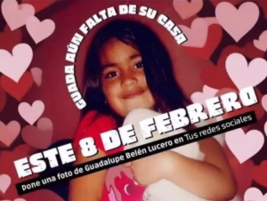 Guadalupe Lucero cumplió 10 años el pasado domingo y su familia sigue pidiendo por su aparición