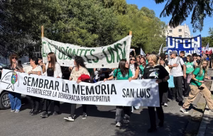 San Luis marchó por la memoria