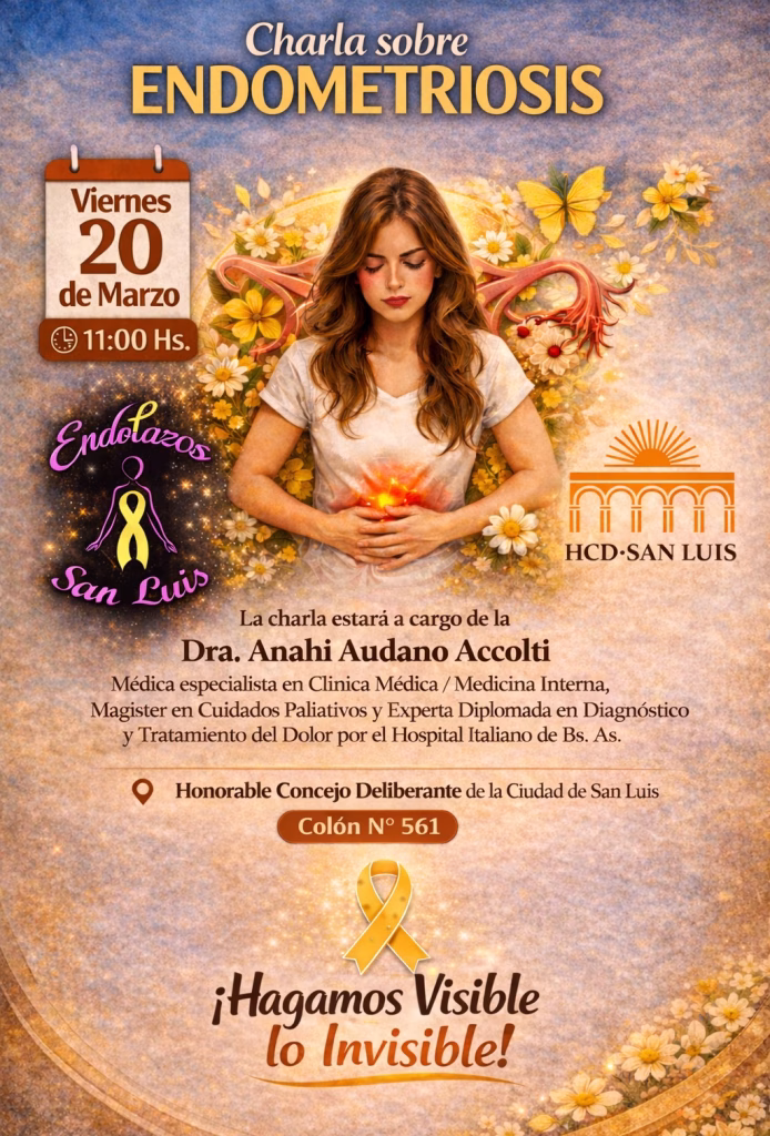 San Luis fortalece la concientización sobre la endometriosis con una charla abierta en el Concejo Deliberante - imagen destacada
