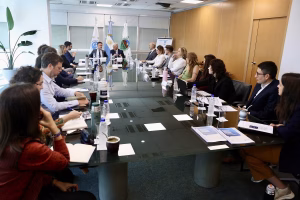 Poggi encabezó una amplia agenda de trabajo en el Consejo Federal de Inversiones