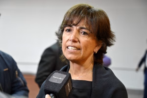 Eugenia Gallardo respaldó a Poggi y valoró los anuncios en educación y desarrollo provincial