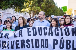 San Luis volvió a marchar por la universidad pública y el financiamiento educativo