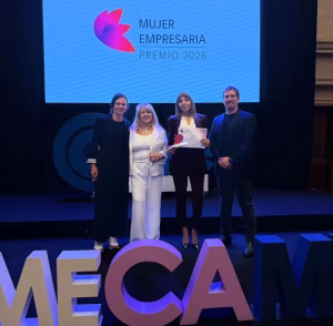 Flavia Sosa obtuvo el segundo puesto como Mujer Empresaria CAME
