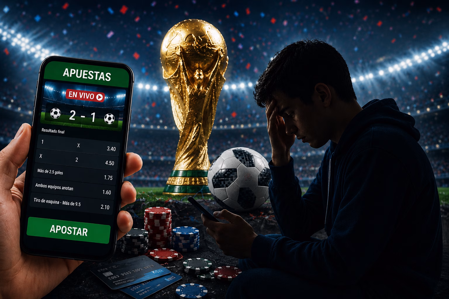 Alertan sobre los riesgos detrás del furor del Prode durante el Mundial