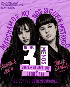 Convocan a marchar este 3 de junio contra los femicidios y la violencia de género