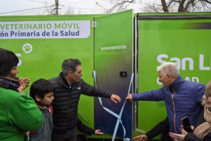 La Municipalidad de San Luis incorporó un nuevo tráiler veterinario