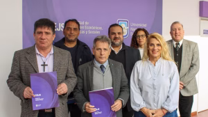 La FCEJS y el Municipio de La Toma firmaron protocolo para el diagnóstico económico local