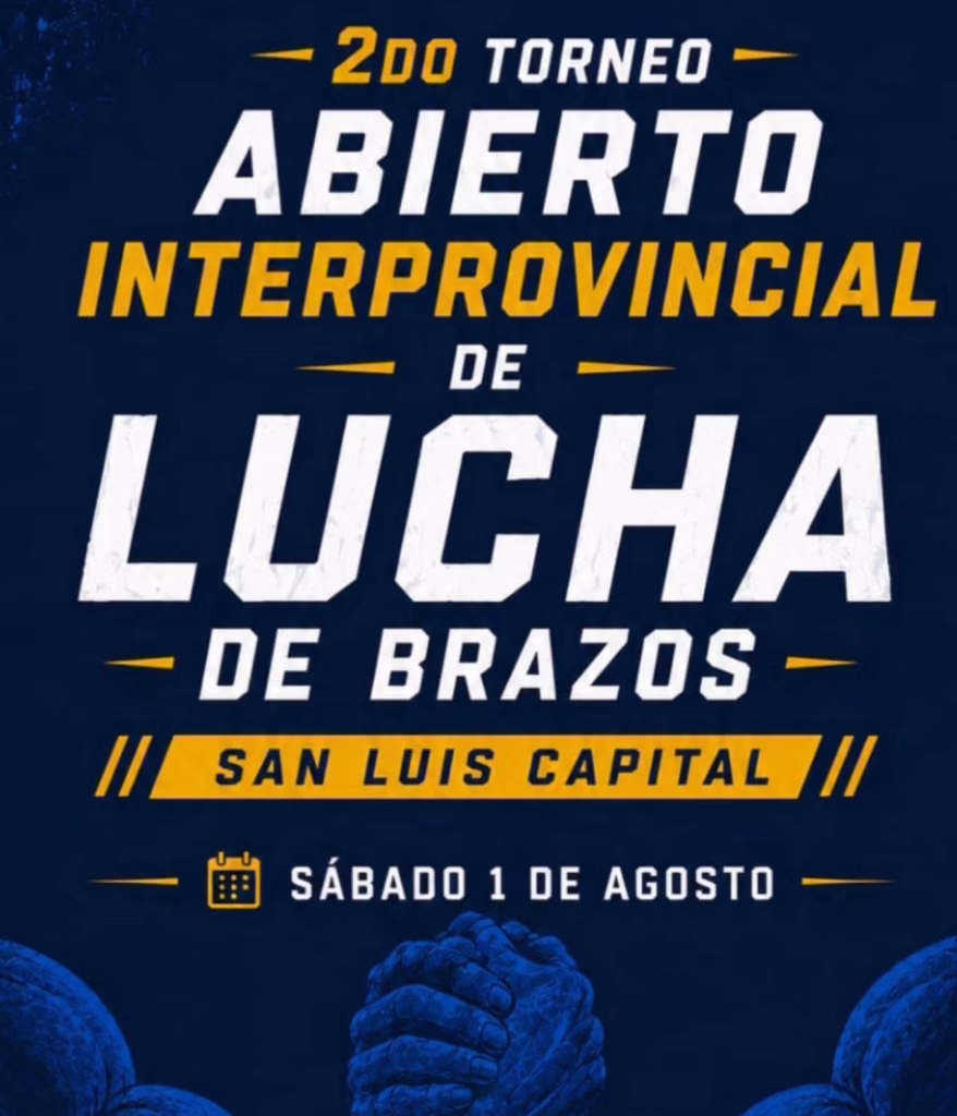 La ciudad será sede del 2° Torneo Interprovincial de Lucha de Brazos - imagen destacada