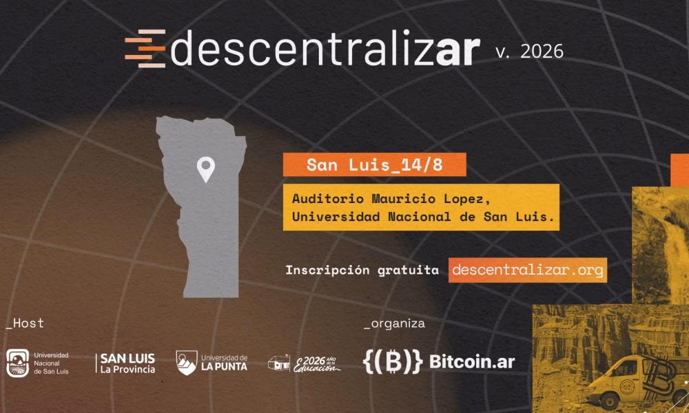 Llega a la UNSL una jornada sobre Bitcoin y activos digitales
