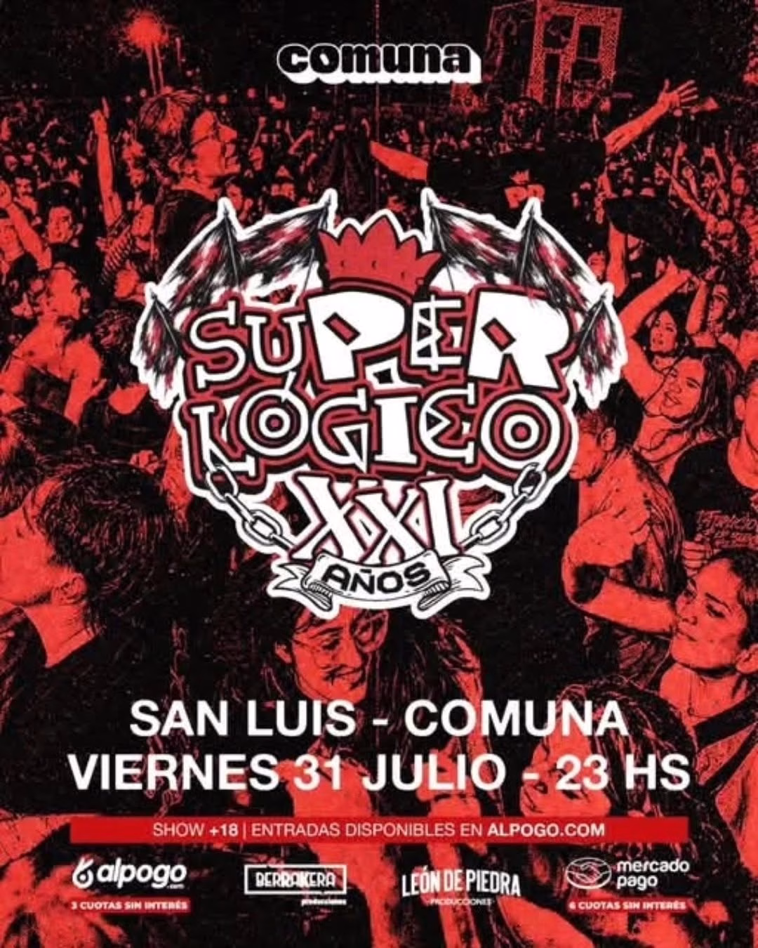 Superlógico, el primer tributo a Patricio Rey  y sus Redonditos de Ricota pasó por Rock del País