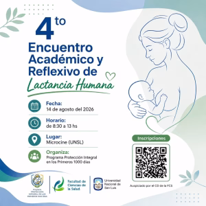 Realizarán el 4to Encuentro Académico y Reflexivo de Lactancia Humana