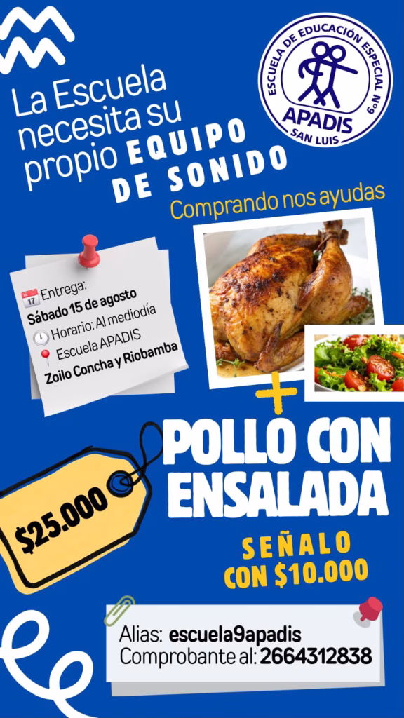 APADIS recauda fondos para comprar un equipo de sonido propio - imagen destacada