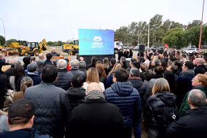 Comenzó la repavimentación de la Avenida Santos Ortiz