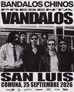Bandalos Chinos llega a San Luis en septiembre
