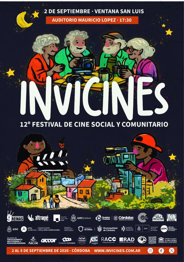 San Luis será sede de una nueva edición del Festival de Cine Social y Comunitario Invicines - imagen destacada