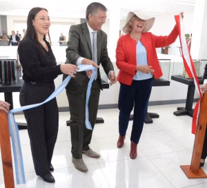 Inauguraron en Justo Daract el Centro de Exposición Internacional de Instrumentos de Tango