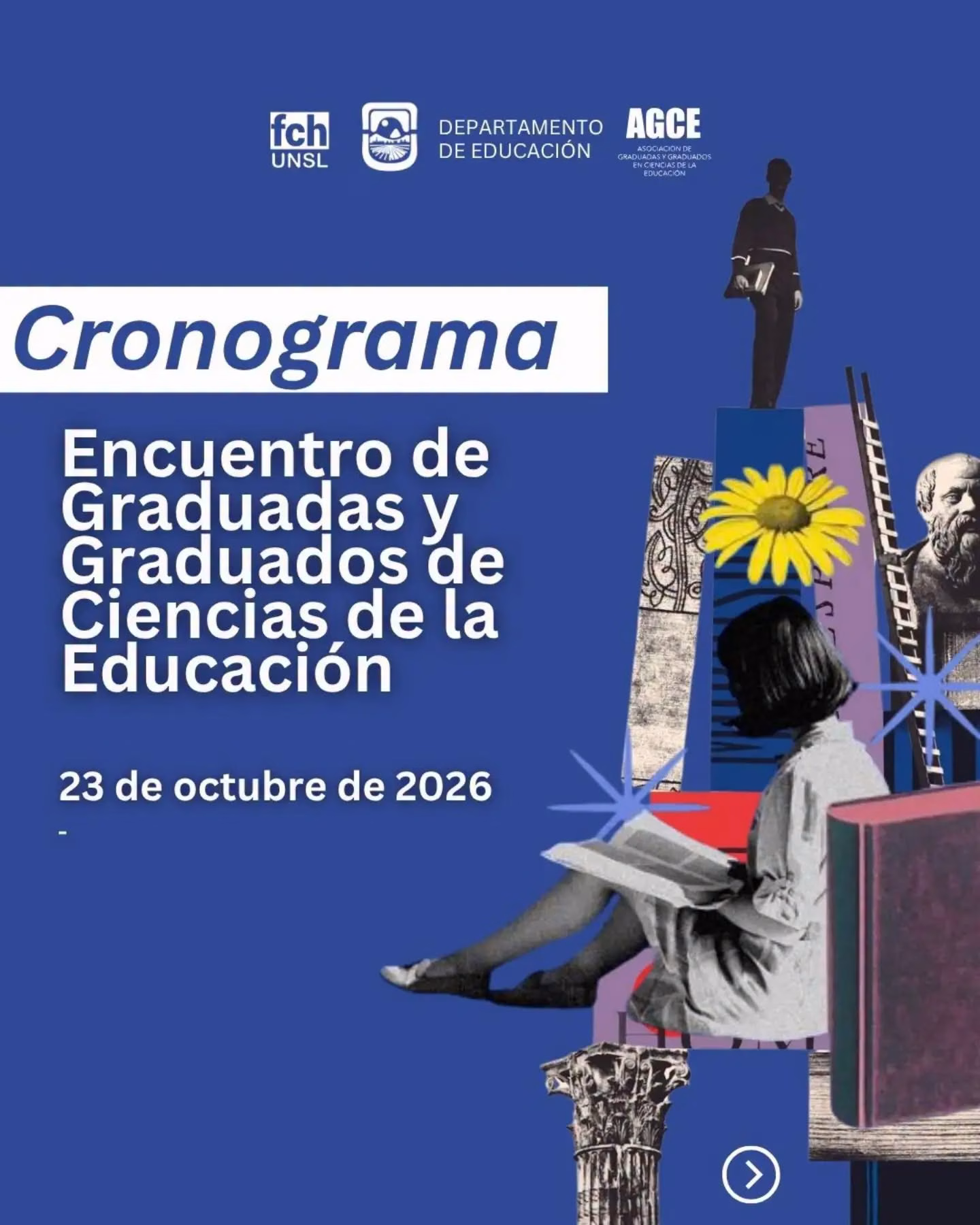 La UNSL celebrará los 80 años de Ciencias de la Educación con un encuentro de graduados
