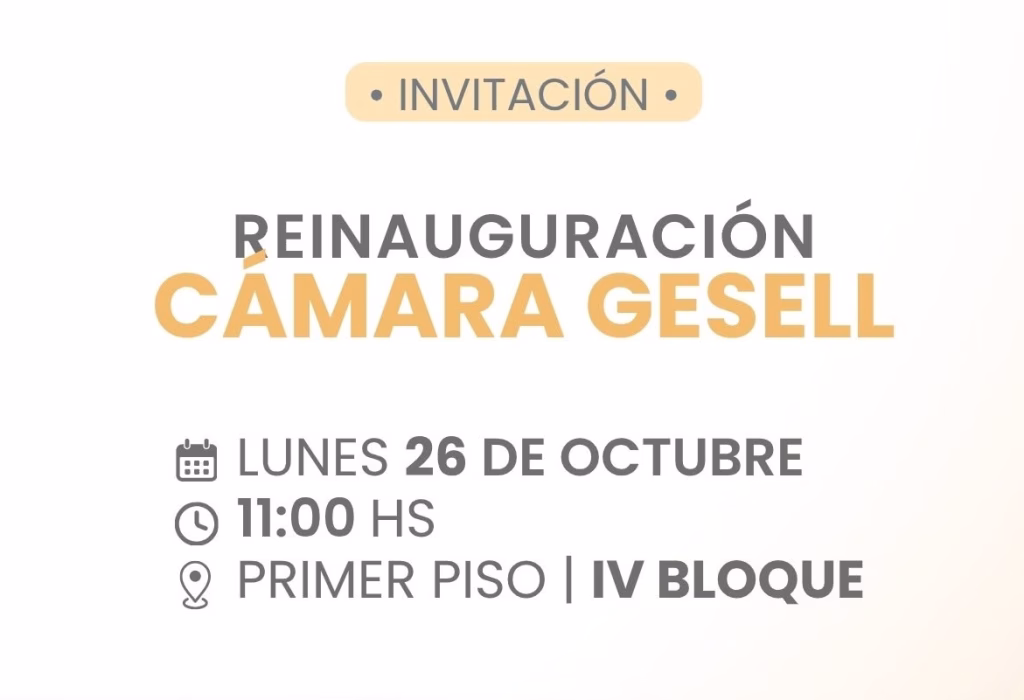 La Facultad de Psicología de la UNSL reinauguró la Cámara Gesell - imagen destacada