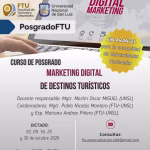 Hoy comienza un curso de posgrado sobre marketing digital de destinos turísticos