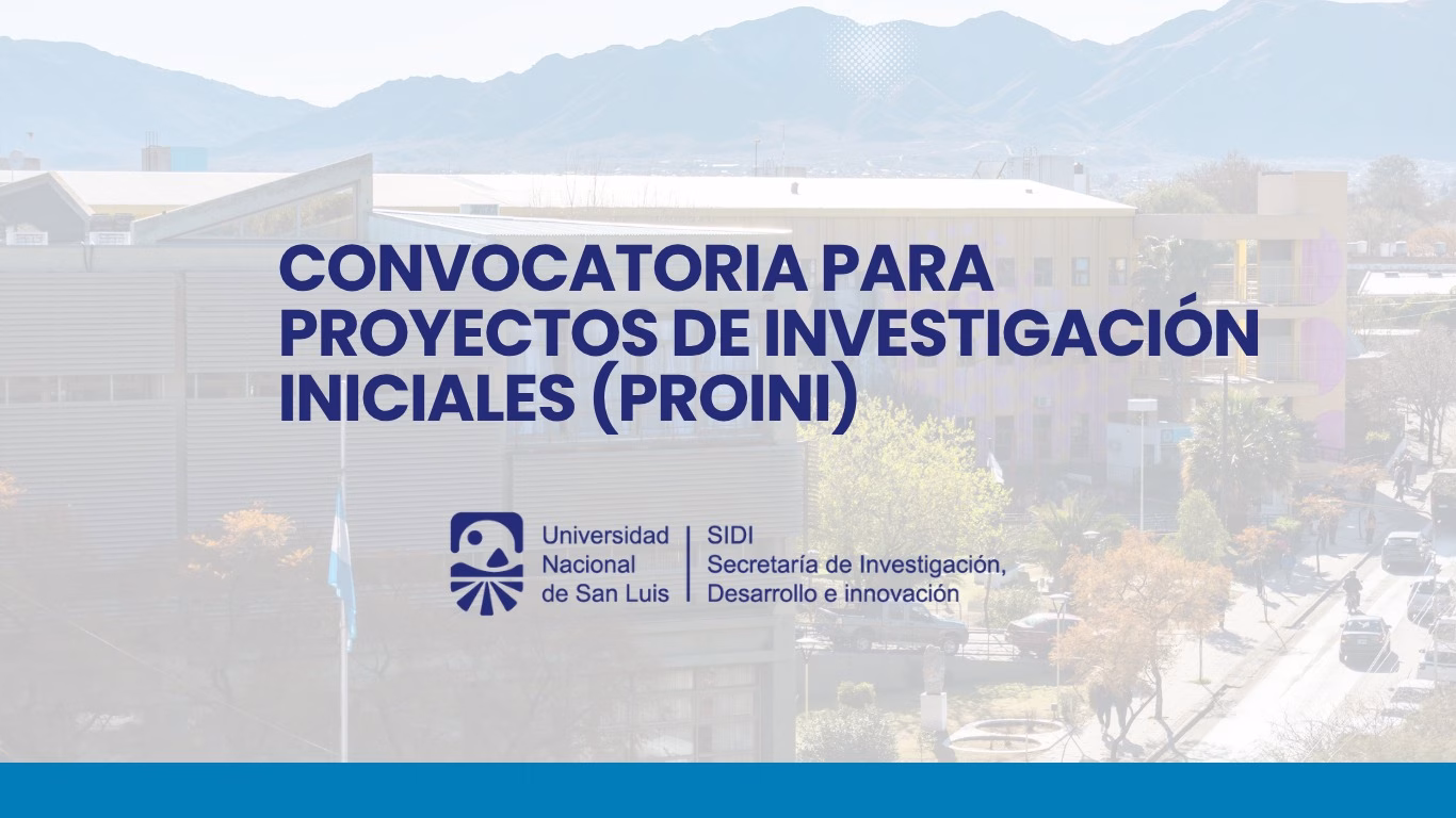 Abrió la convocatoria a Proyectos de Investigación Iniciales