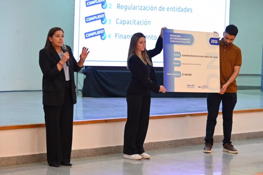 San Luis financió 1.702 proyectos de ONG desde 2024 y realizará un festival provincial - imagen destacada