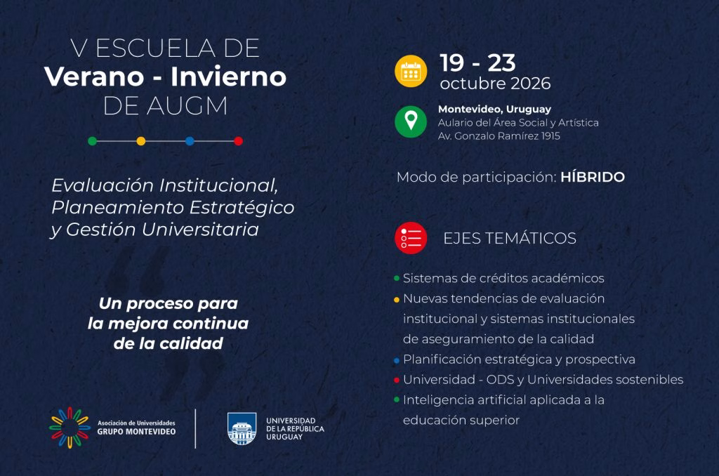 La UNSL invita a participar de la V Escuela de Verano-Invierno de AUGM - imagen destacada
